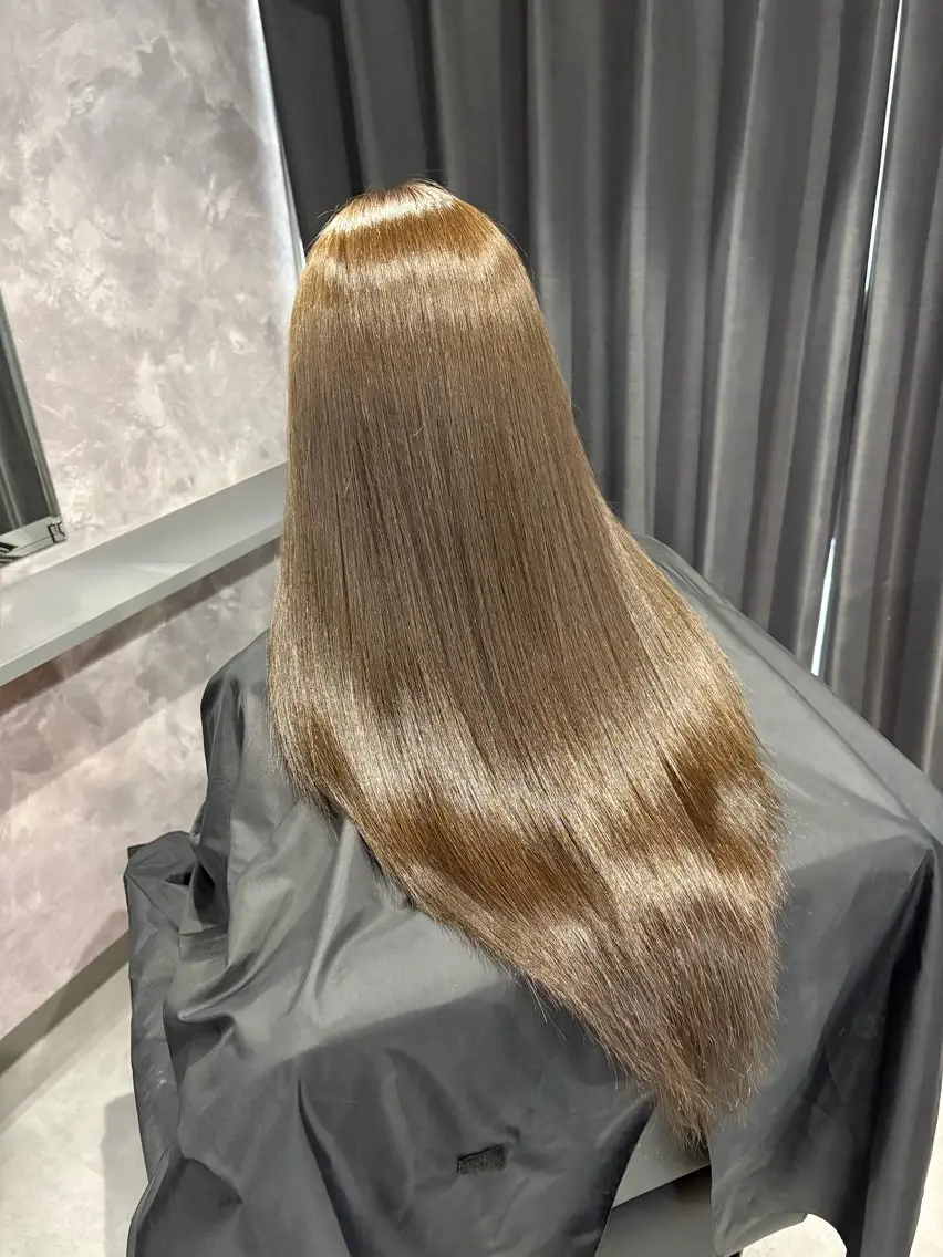 ロング トリートメント ヘアカラー トリートメント nameless miichiのヘアスタイル