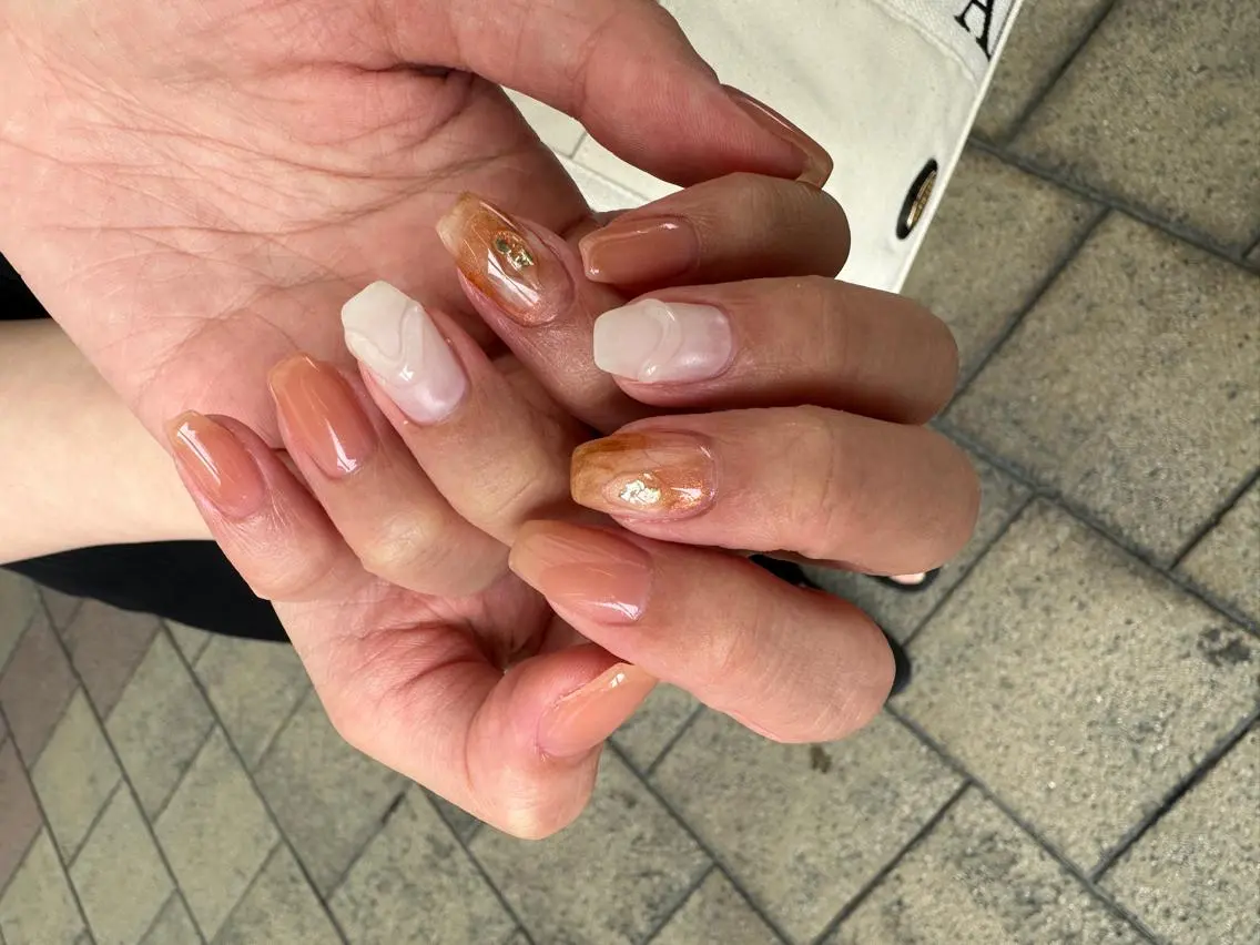 ネイル ハンドネイル nailsalon ∞ ﾐｶﾅﾙ ∞のネイルデザイン