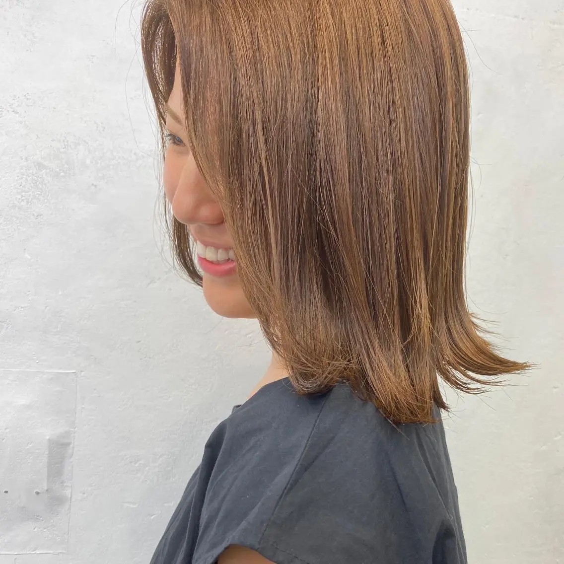 ミディアム カラー ブラウンカラー ナチュラルブラウン カット ヘアカラー 🌈透明感カラー ✨松田龍也🌈のヘアスタイル