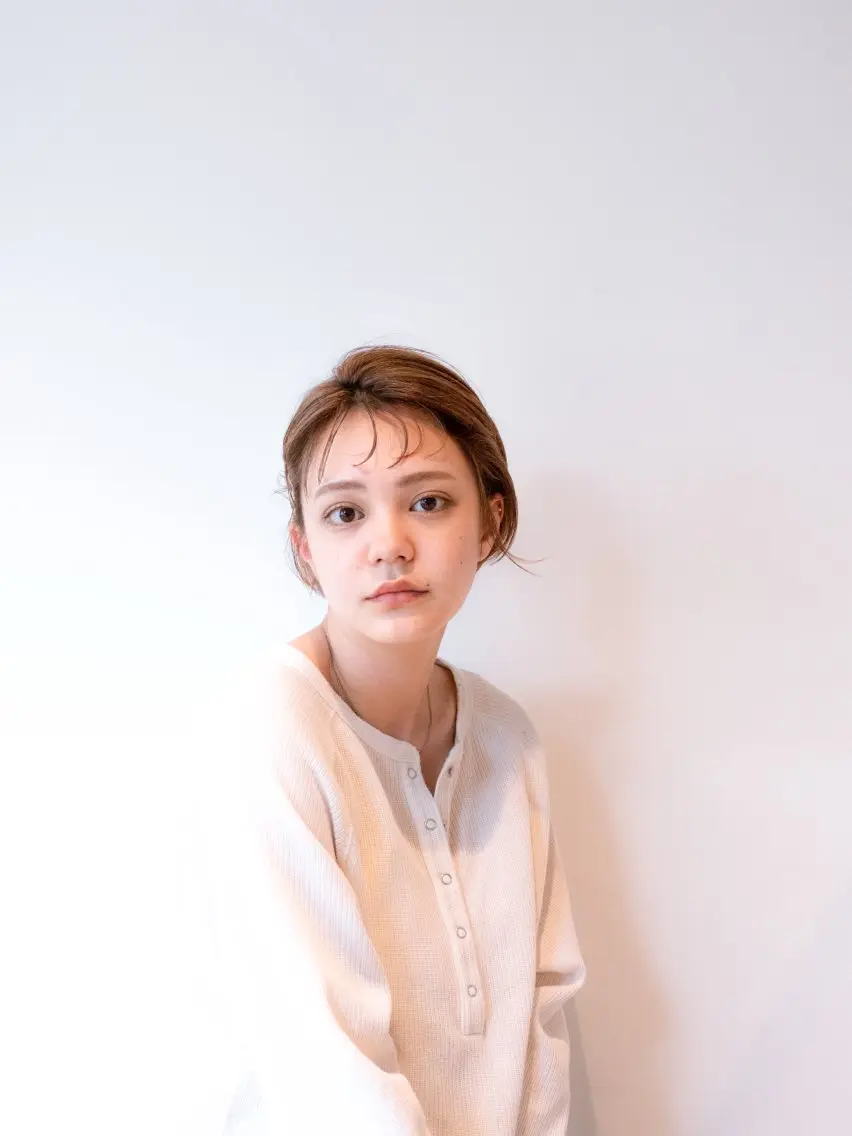 ショート パーマ パーマ たなべ かずきのヘアスタイル