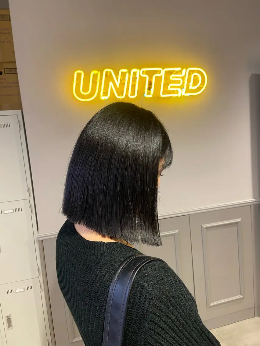 ミディアム カラー ヘアアレンジ Over hair_ misakiのヘアスタイル