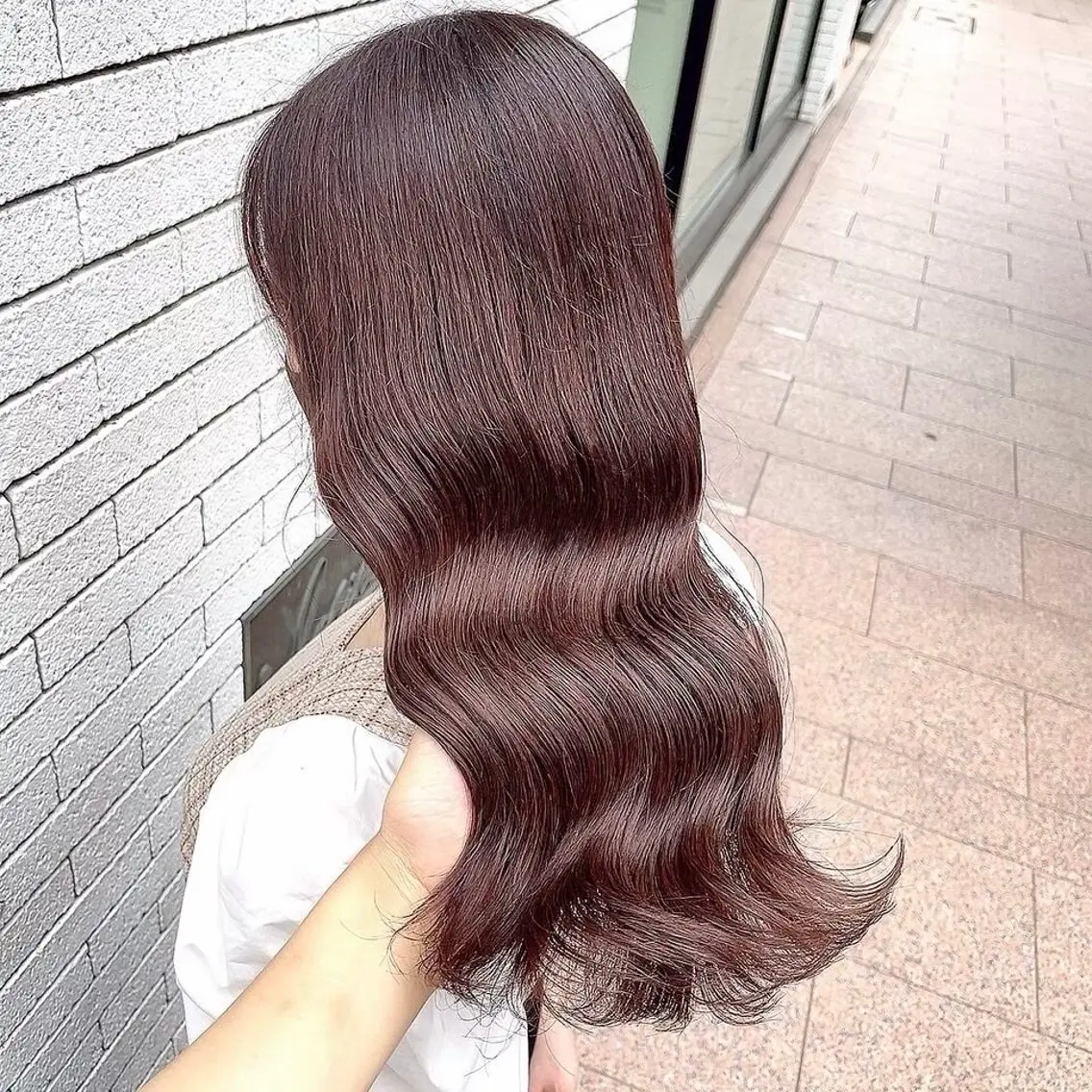 ロング ヘアカラー トリートメント 🦋高屋敷陸🦋 レイヤー/ハイトーンのヘアスタイル