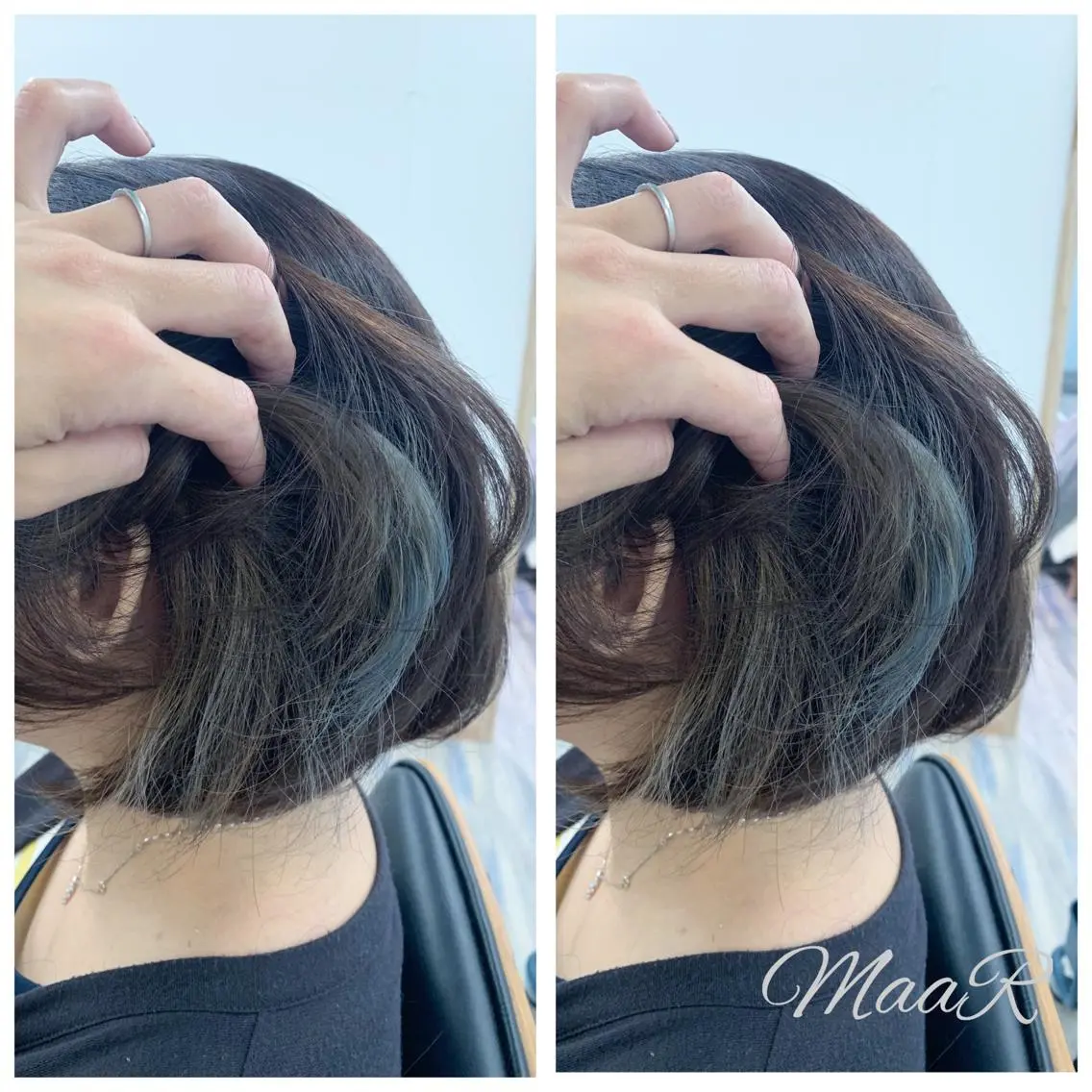 カラー Asuka Mabuchiのヘアスタイル