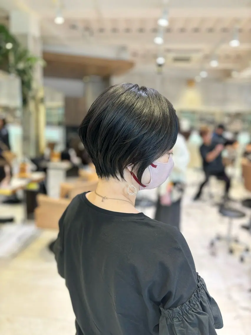 ショート ショートヘア 透明感カラー🌿‬ 似合わせ特化/‬荒砂のヘアスタイル