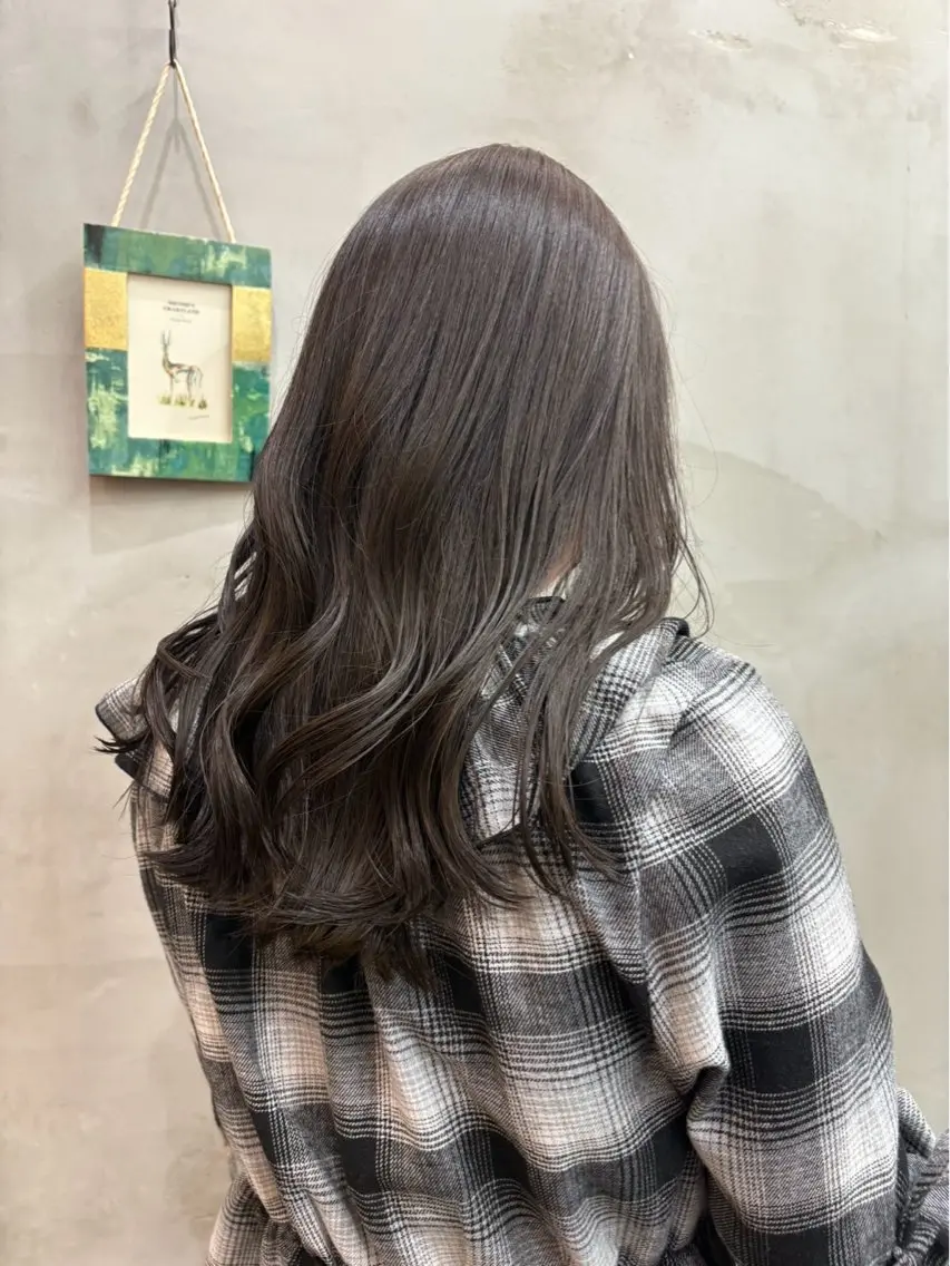 カラー ベージュカラー 透明感カラー 山田 晴琉のヘアスタイル