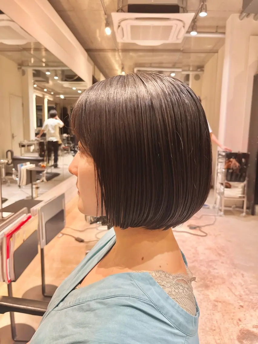ショート ボブ カット ショート/ボブ特化 RISK/白井のヘアスタイル