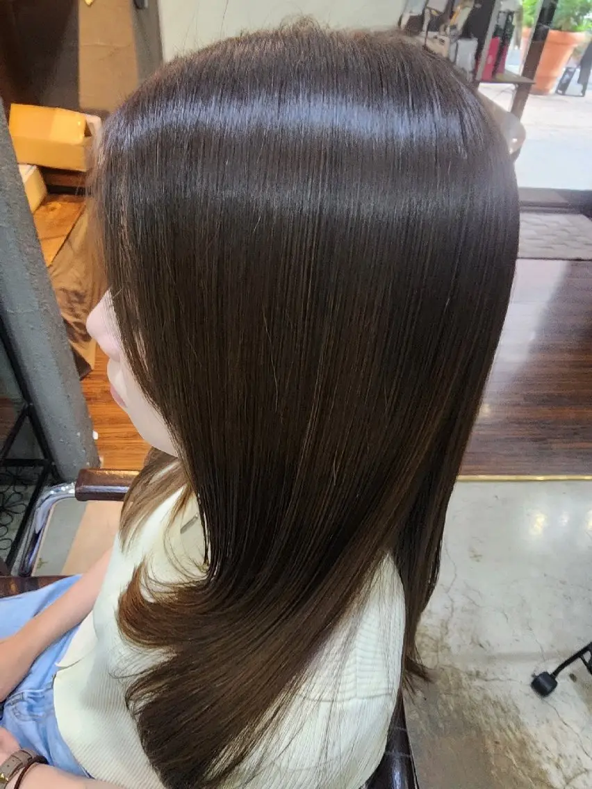 ロング カラー ボブ 髪質改善 カット ヘアカラー トリートメント ショート×髪質改善 【松戸】澤田　周のヘアスタイル