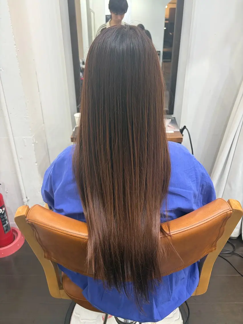 ロング 透明感カラー/名駅 どぅーのヘアスタイル