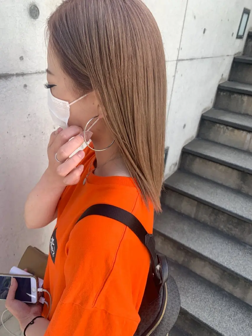 ミディアム カラー ヘアアレンジ メンズ キッズ ravens代表 ヒロムのヘアスタイル