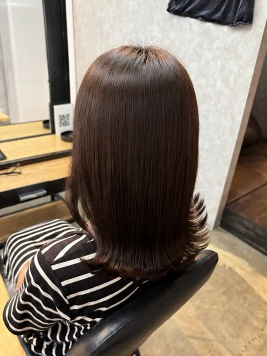 セミロング 👋🏼Harune /髪質改善/艶髪のヘアスタイル