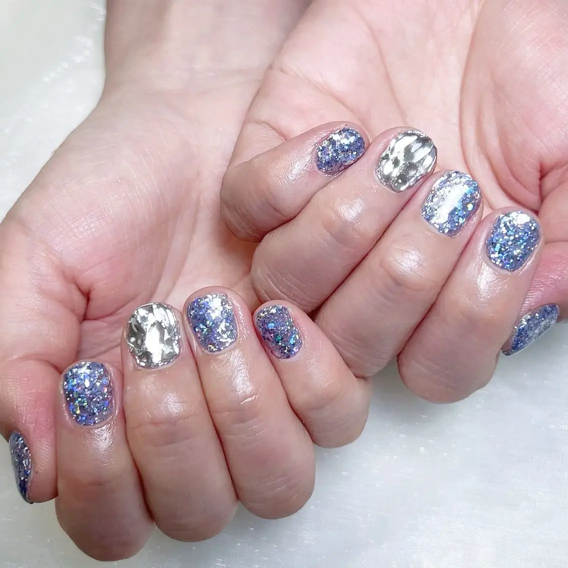 メンズ ネイル ハンドネイル Nail salon 木にいるのネイルデザイン