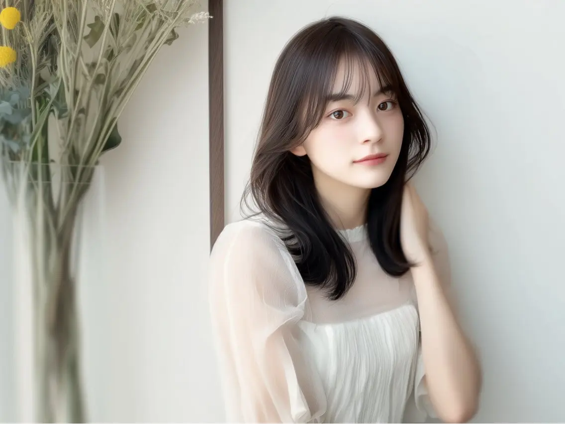 ロング カット ヘアカラー トリートメント 銀座《髪質改善》 垢抜け✨布施拓也のヘアスタイル