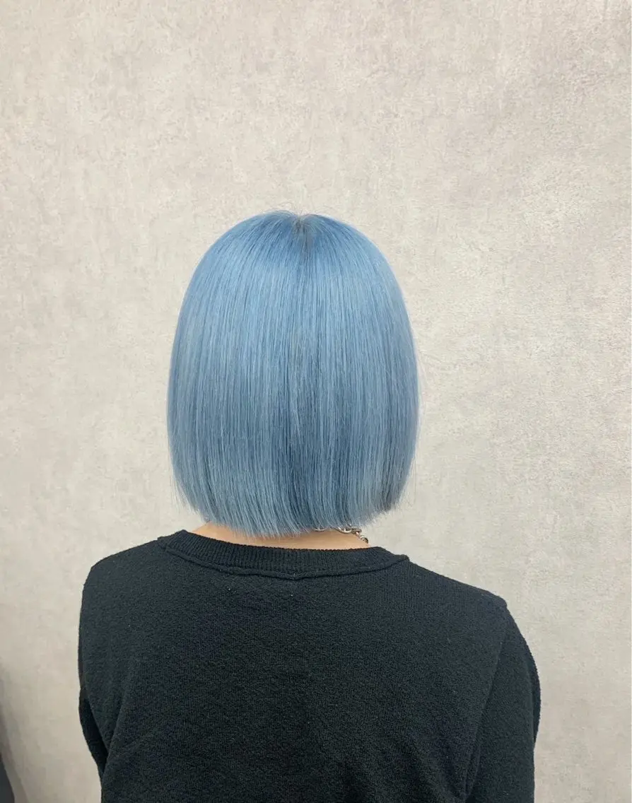 カラー ヘアカラー トリートメント UNBLEACH ブリーチカラーのヘアスタイル