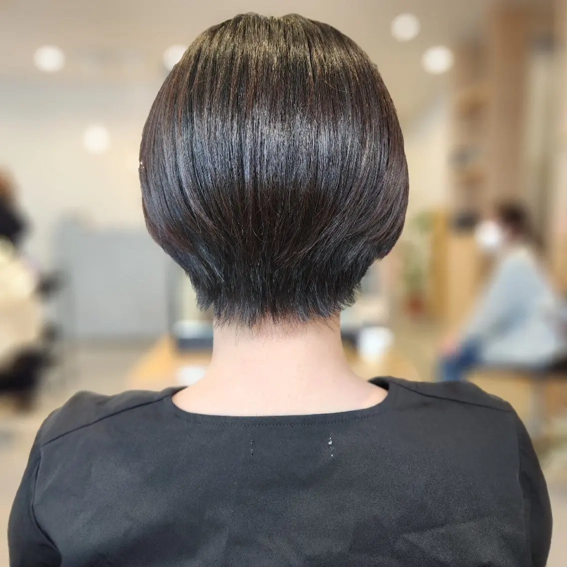 ショート ショートボブ ボブ ショートヘア シールエクステ🎀 ホシノ🕒ユウカのヘアスタイル