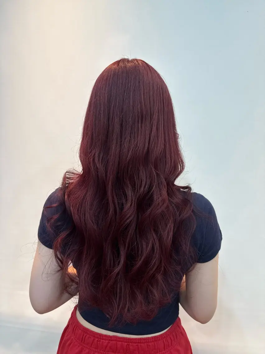 ロング 中澤和貴 /ブリーチカラーのヘアスタイル