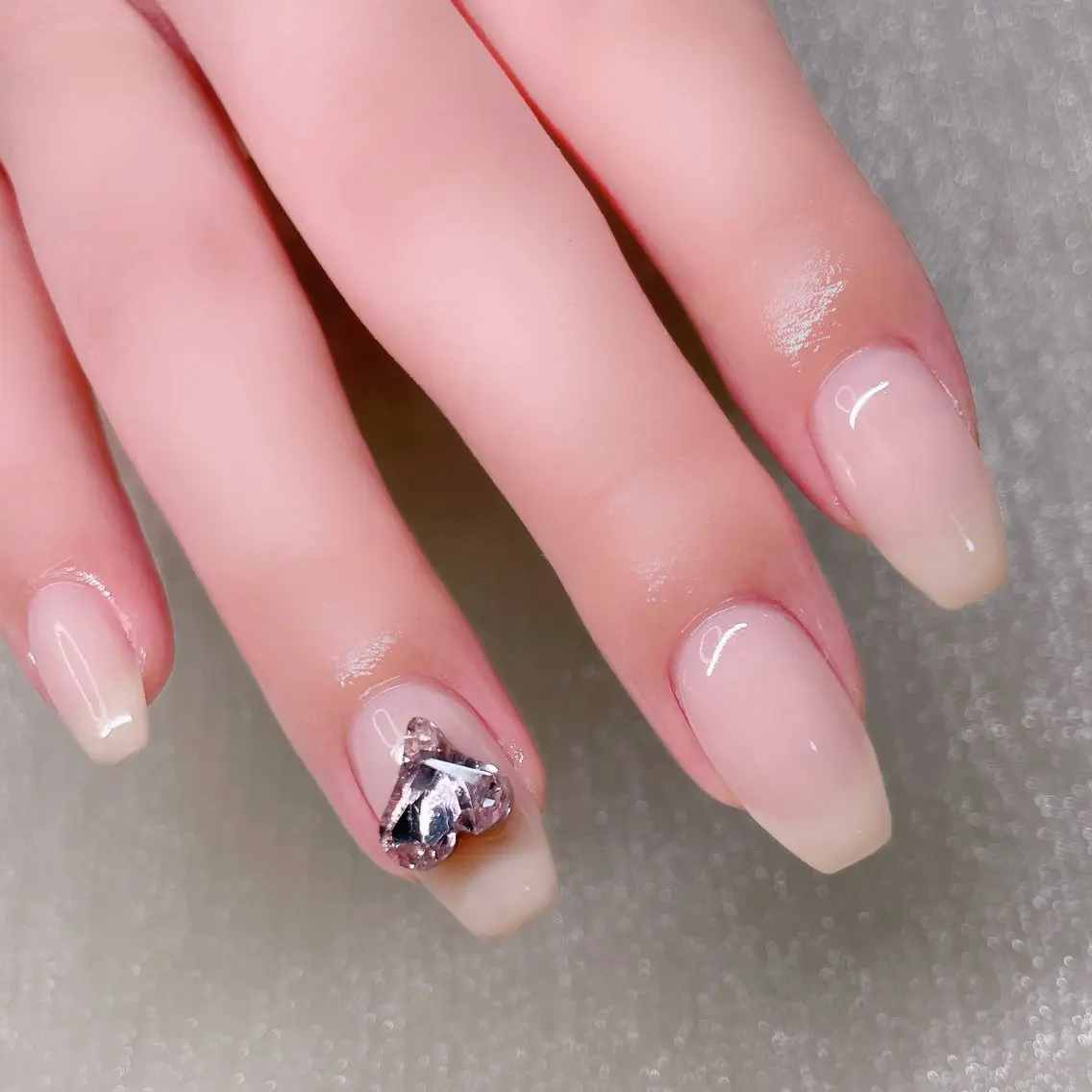 ネイル 長さ出し ハンドネイル Nailist suzuのネイルデザイン