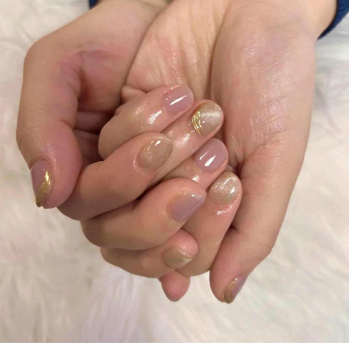 ネイル シンプルネイル Bonheur_ MAIKOのネイルデザイン