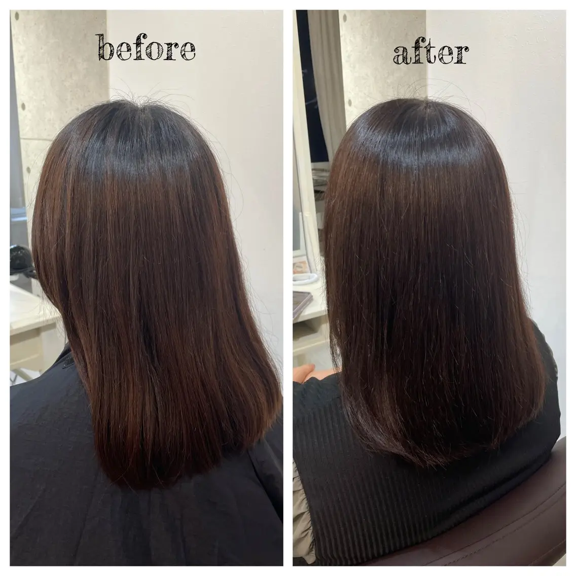 ミディアム カラー ヘアカラー PutiLuca 浅川のヘアスタイル