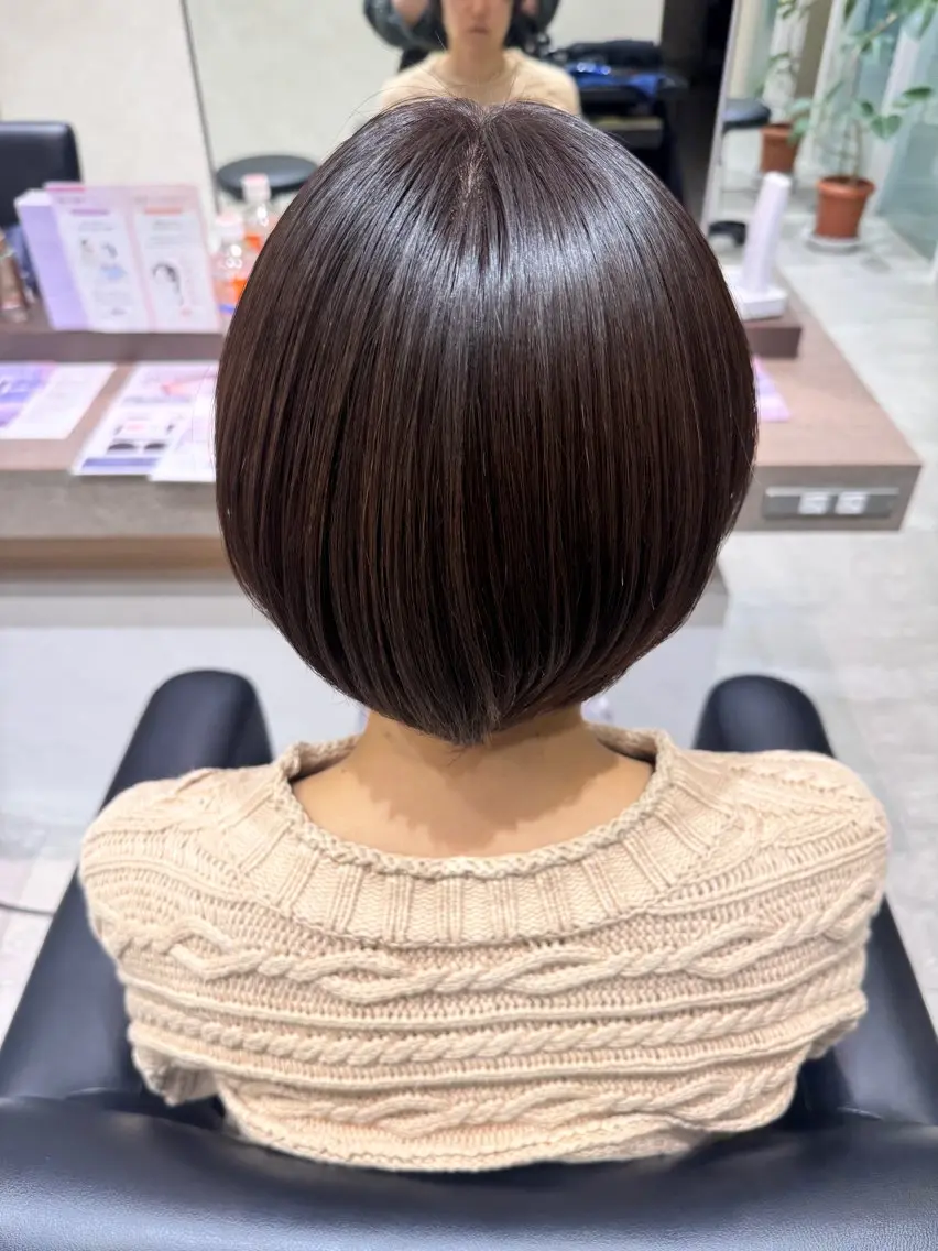 ショート カラー ブラウンカラー sakura❀/板橋 モデル募集中🪄︎︎のヘアスタイル