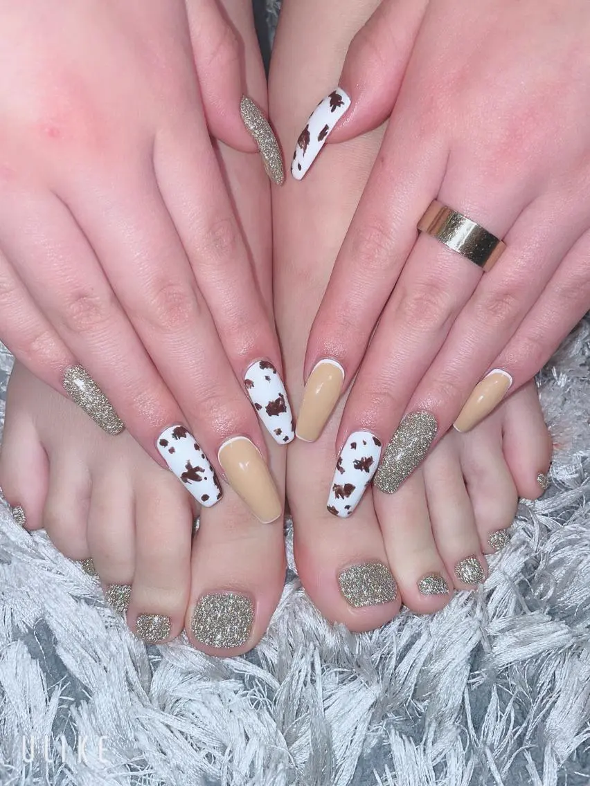💅🏾hand and foot🦶🏾パーツ付け放題🌼の写真