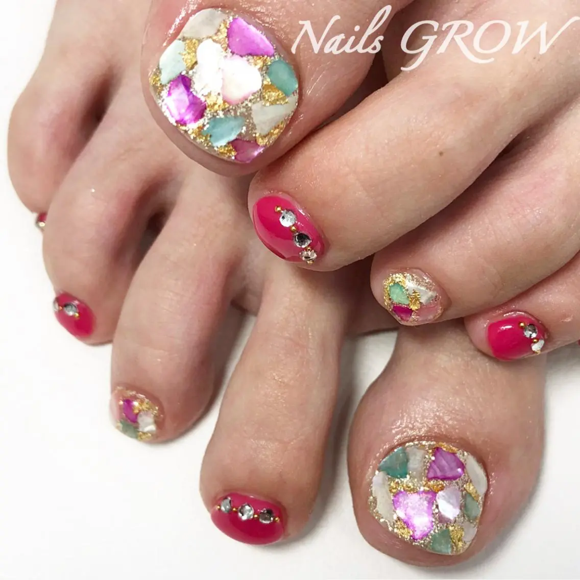 ネイル フットネイル Nails GROWのネイルデザイン