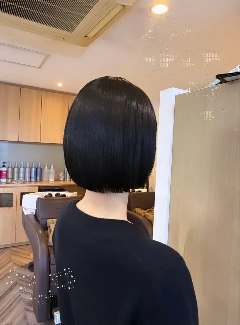 ショート カラー ボブ 縮毛矯正 カット ヘアカラー 🍪CuLuMi🍪 niccolo/西新のヘアスタイル