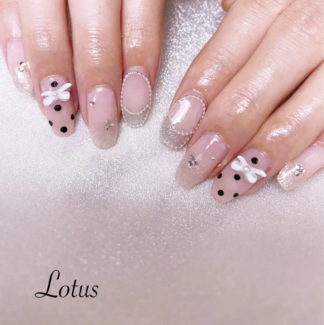 ネイル ハンドネイル ネイル＆脱毛 Lotus🌸のネイルデザイン