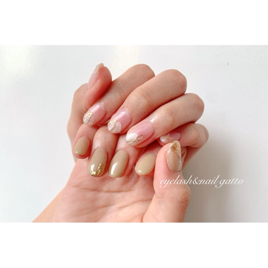 ネイル ハンドネイル ハンドケア salon geealのネイルデザイン