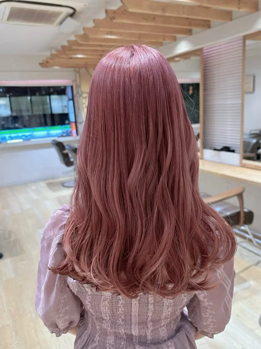ロング カット ヘアカラー トリートメント 新宿 木下拓哉のヘアスタイル