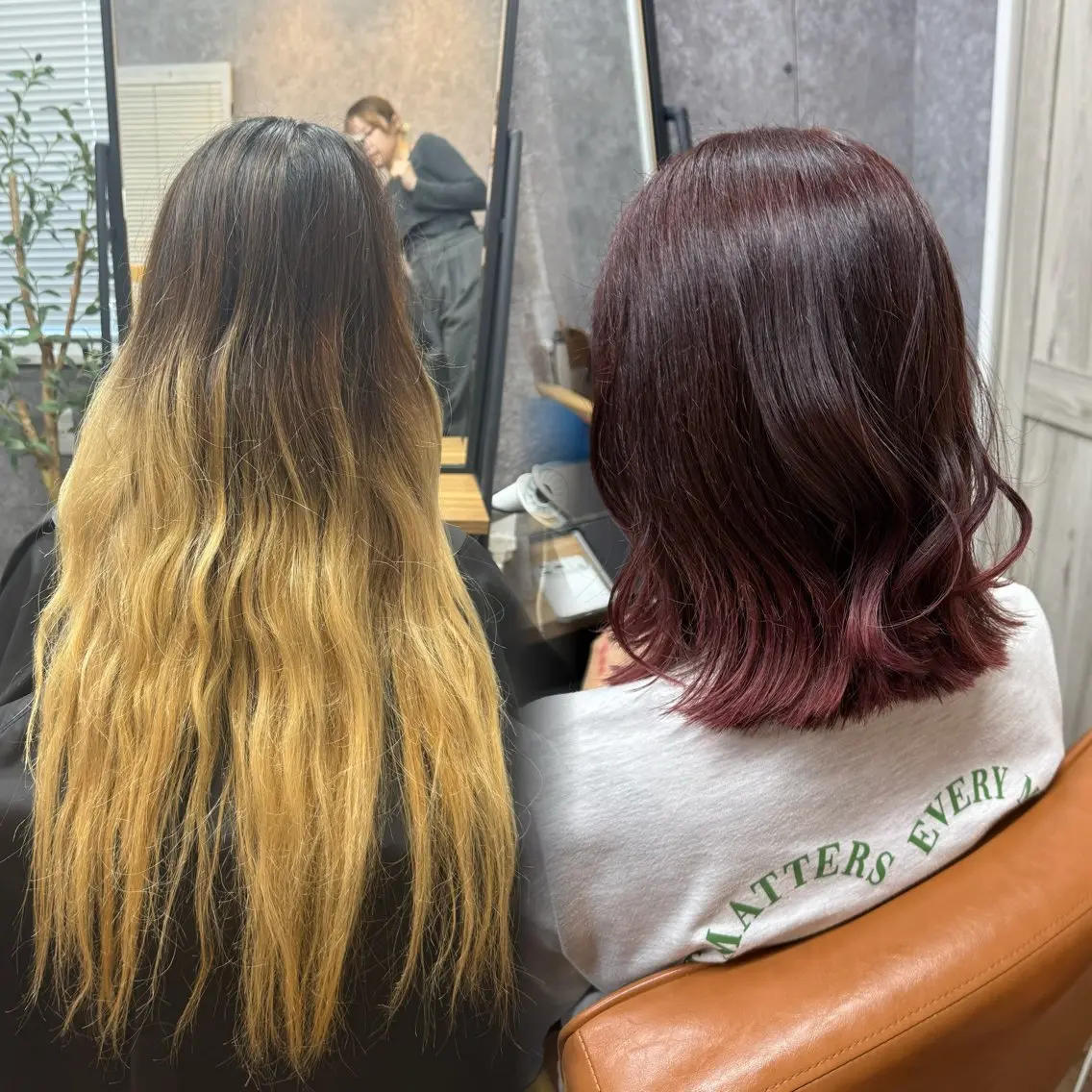 ミディアム カット ヘアカラー トリートメント cocoa船橋🎀 naomiのヘアスタイル