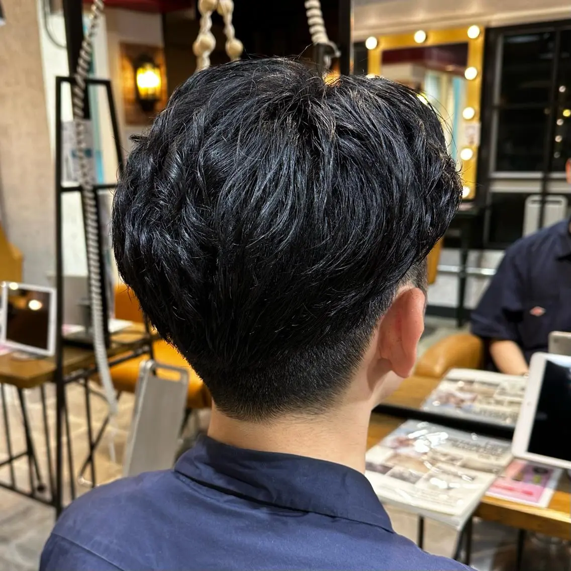 メンズ レイヤー/艶カラー /パーマ💚千琴のヘアスタイル