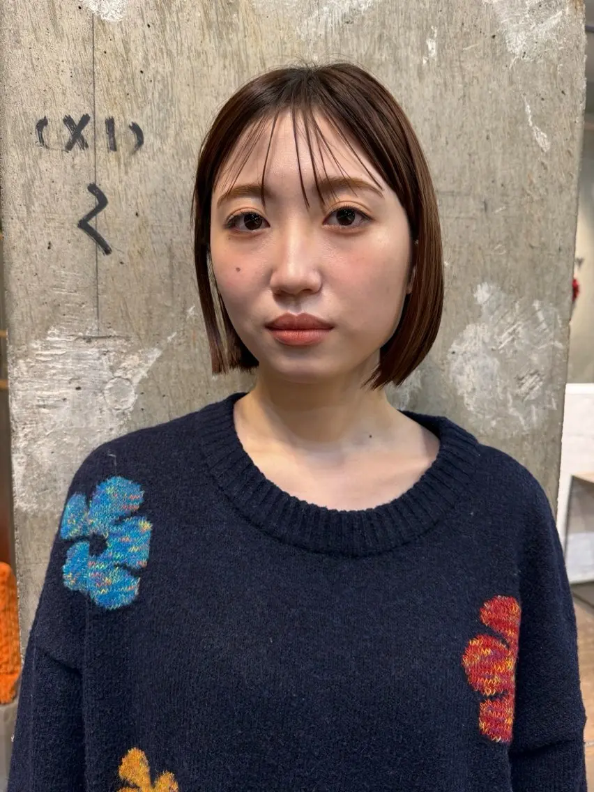 カラー ヘアカラー 透明感カラー /あつなのヘアスタイル