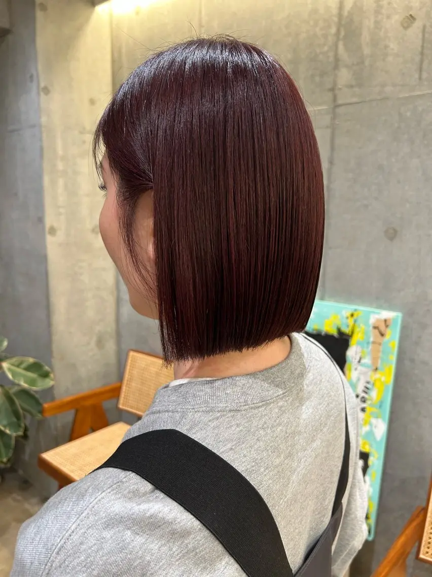 カラー カット ヘアカラー YUME/綱島 /レイヤーカットのヘアスタイル