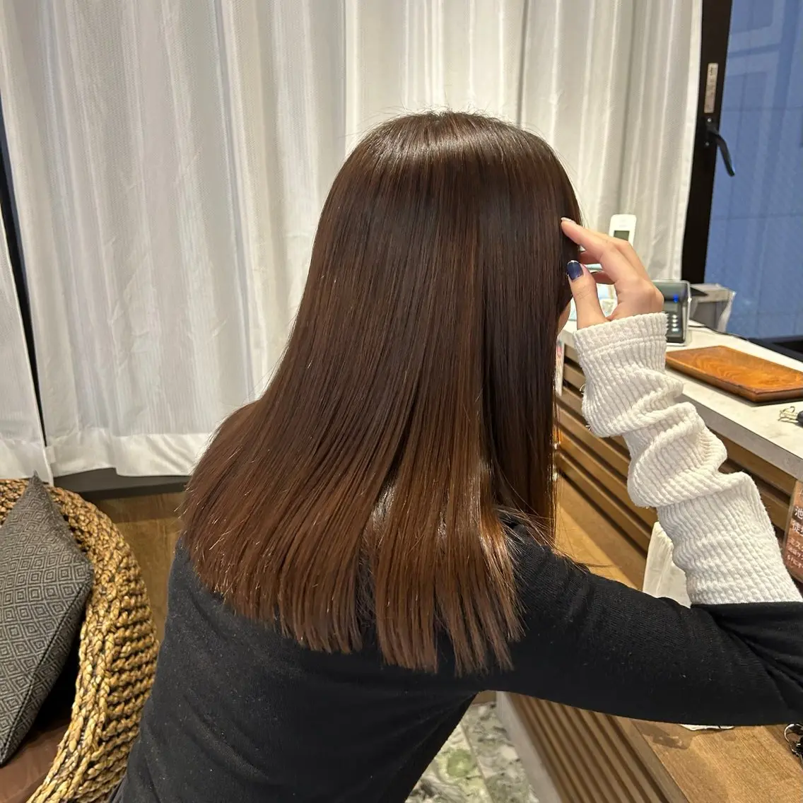 カラー ナチュラルレイヤー |艶髪|AYAKOのヘアスタイル
