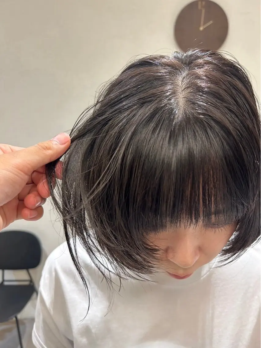 ショート カラー ベージュカラー 透明感カラー ブリーチモデル募集中 /表参道/うららのヘアスタイル