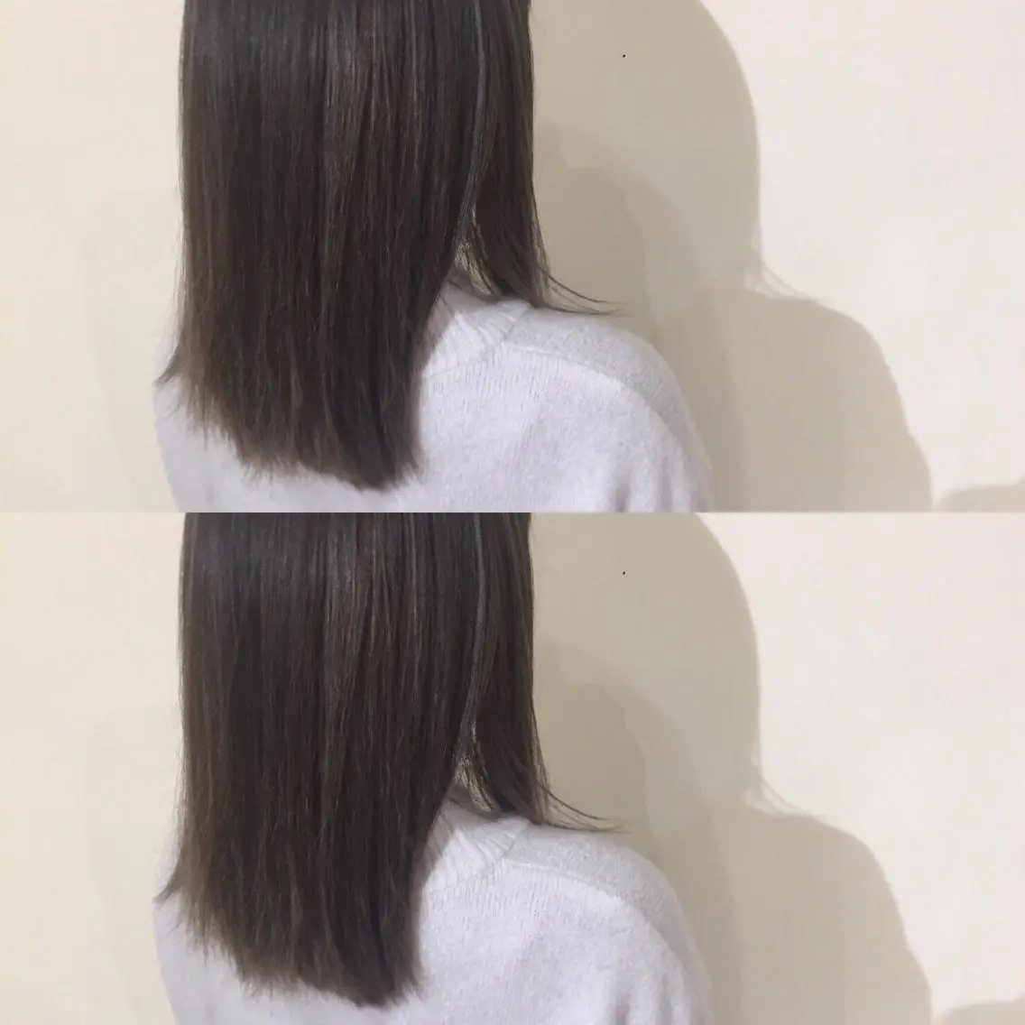 ミディアム カラー 透明感カラー ハイライトカラー ハイライト 小栗 麻衣のヘアスタイル