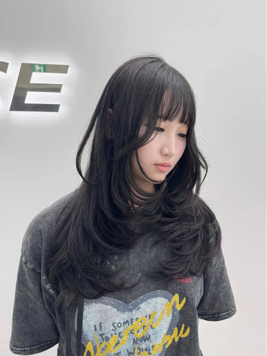 ロング 韓国系支持率No.1 レイヤー特化/きょうのヘアスタイル