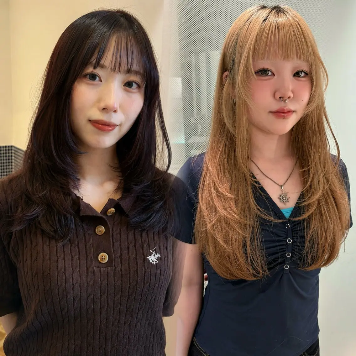 ロング レイヤーカット カット ヘアカラー トリートメント 加藤 こゆき/似合わせヘアのヘアスタイル