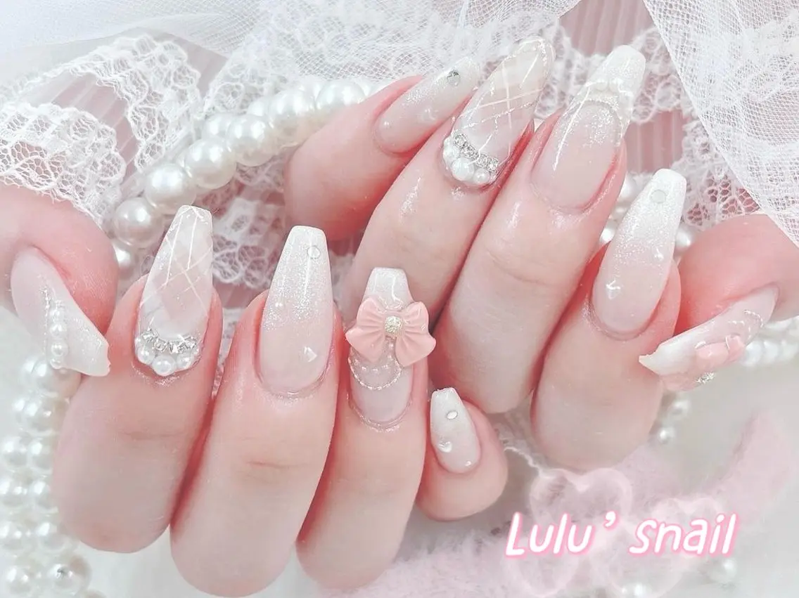 ネイル 持ち込み スカルプネイル Lulu’s ネイルのネイルデザイン