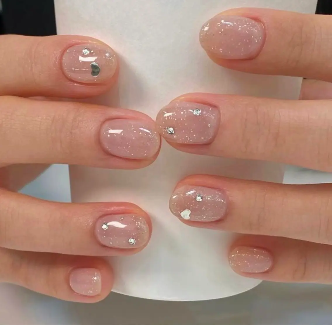 ネイル シンプルネイル Gemini nail.Yukiのネイルデザイン