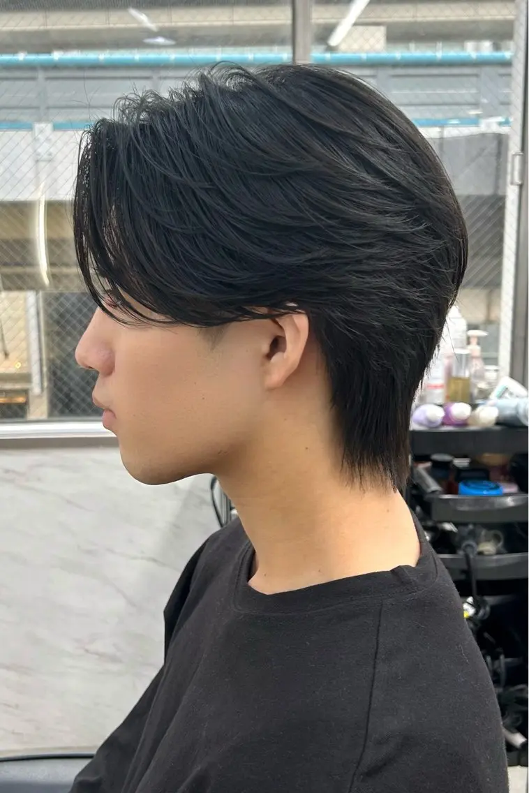 ショート カラー メンズ カット ヘアセット メンズスタイリスト 前田雄輝のヘアスタイル