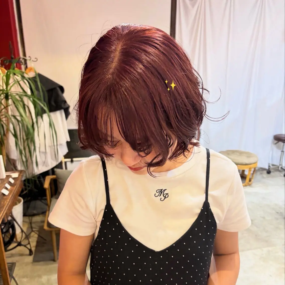 ショート カラー 美容室はなこ✳︎ むうのヘアスタイル