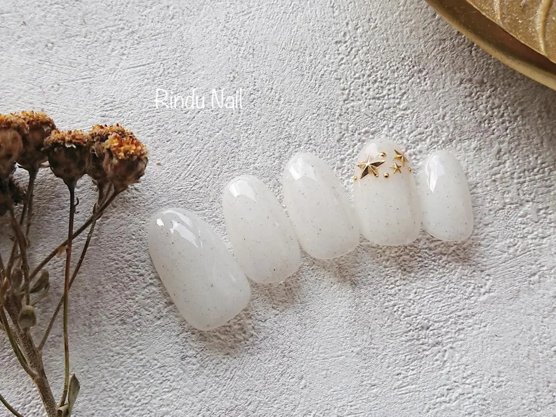 ネイル シンプルネイル Rindu Nail 名駅miniのネイルデザイン