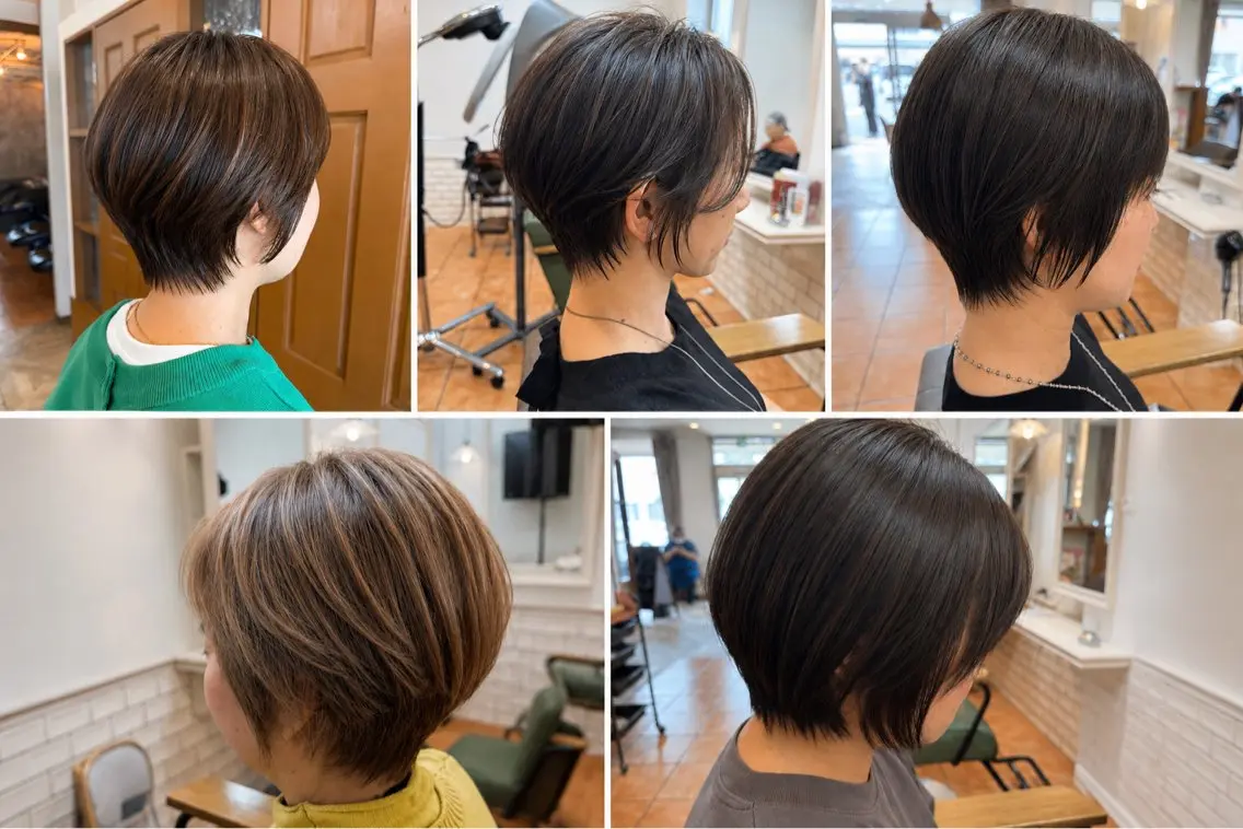 ショート カット ヘアカラー 奈良／富雄／生駒 ショート/川元裕範のヘアスタイル