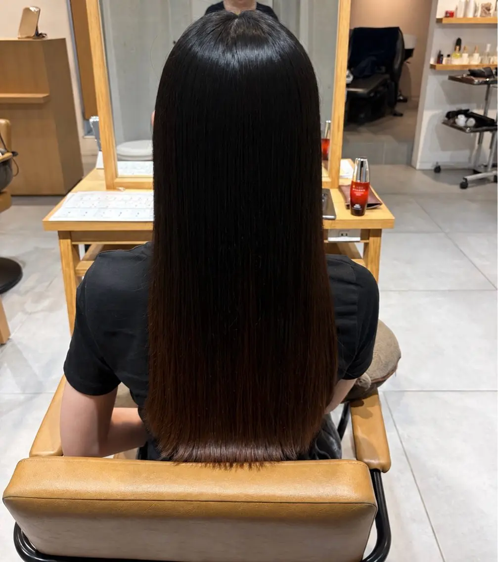 ロング トリートメント 上大岡/カラーモデル nanoka🐈‍⬛のヘアスタイル