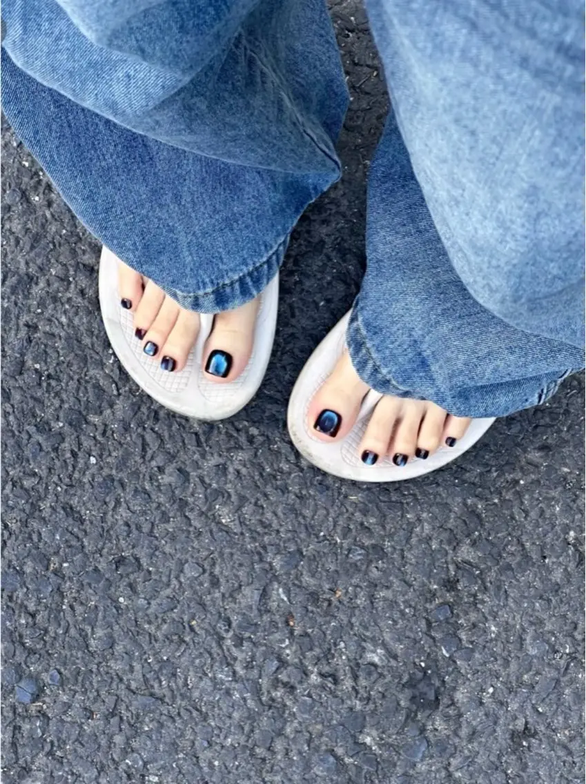 [半額限定] ⭐大人気水光マグネットネイル⭐の写真