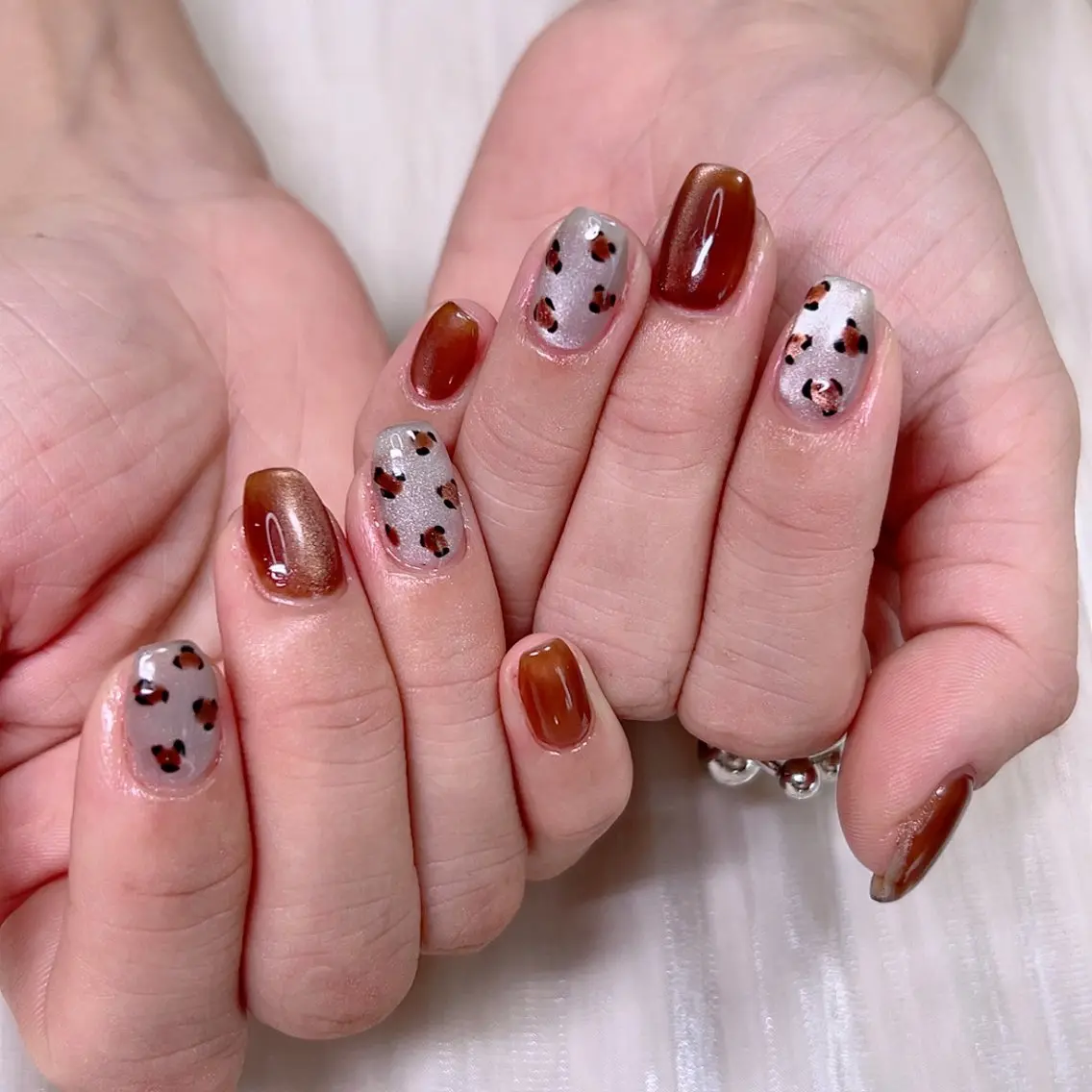 ネイル マグネットネイル ぷっくりネイル Cute Tips nailのネイルデザイン