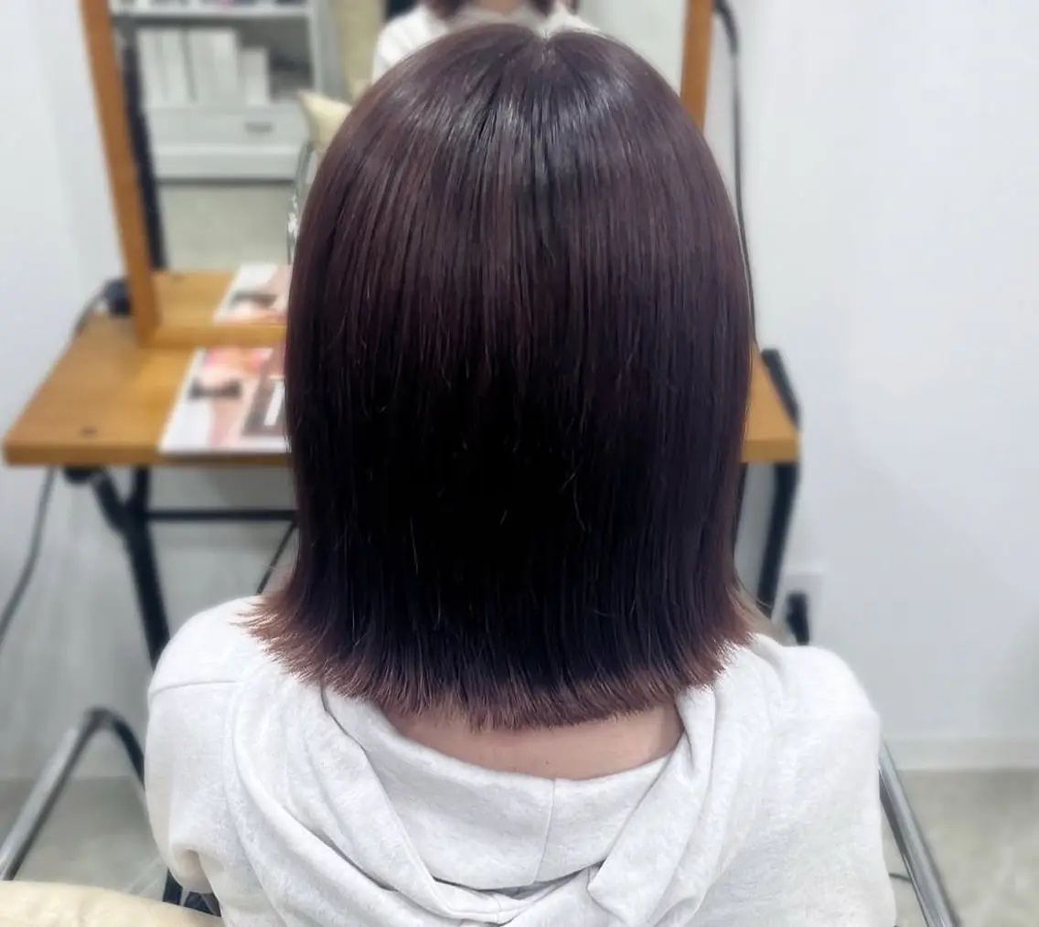 ショート カラー 韓国風ヘア 🎀モデル募集中 ／nacha🎀のヘアスタイル