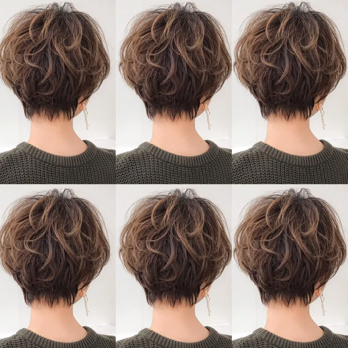ショート 艶カラー/フェイス レイヤー/たむのヘアスタイル