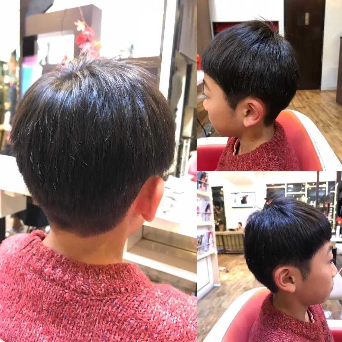 ショート メンズ キッズ ショートヘア カット 赤羽、髪質改善サロン 吉野リョウスケのヘアスタイル